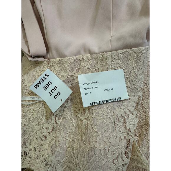 JENNY PACKHAM JP1001 BRIDESMAID DRESS Blush size 10 NWT - Picture 4 of 5